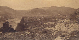 Panorama d'Alais. Vue prise de la colline de Conilhères