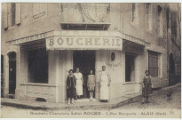 Boucherie charcuterie Léon Roche, 2 rue Bouquerie