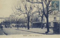 Place de l'Abbaye. Maison Blachère. Cafés du roi de Lahore