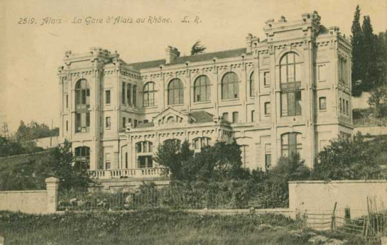 Ancienne Gare d'Alais au Rhône