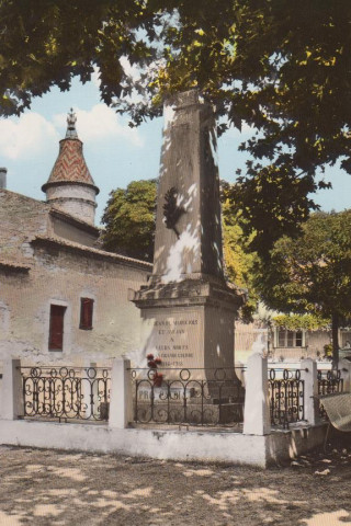 Monument aux Morts de Saint-Jean-de-Maruéjols, tour de l'horloge