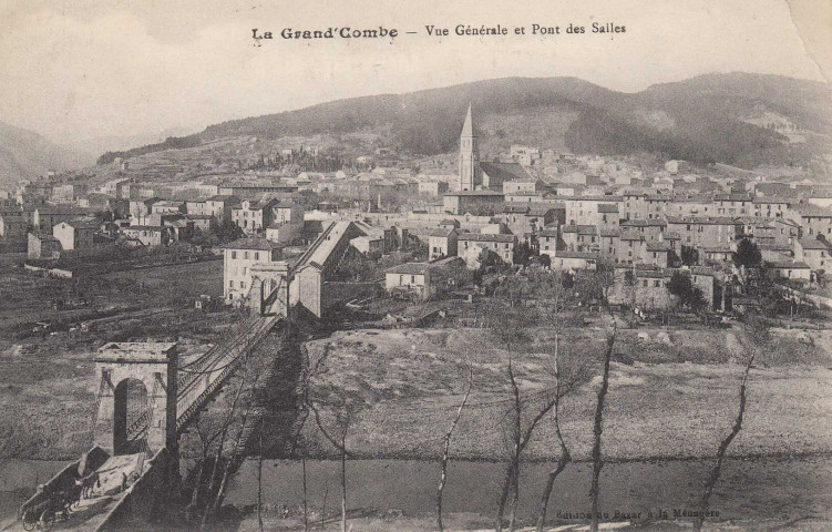 Vue générale et pont des Salles