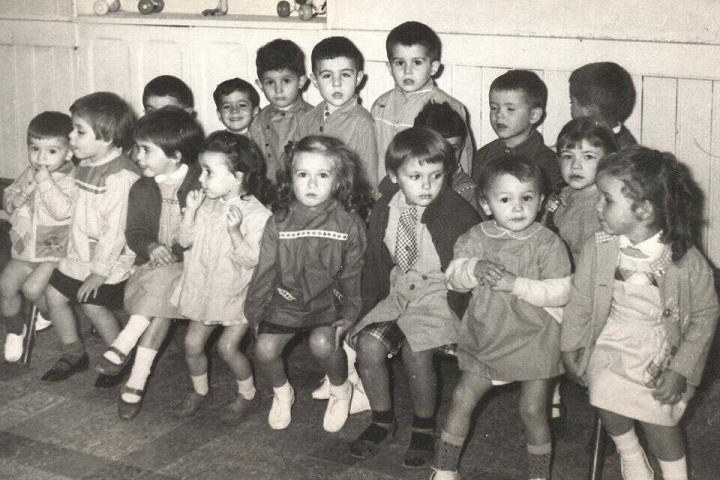 Quelques élèves le lundi matin de la rentrée scolaire