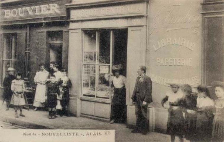 Librairie papeterie G.Fambon, rue Saint-Vincent