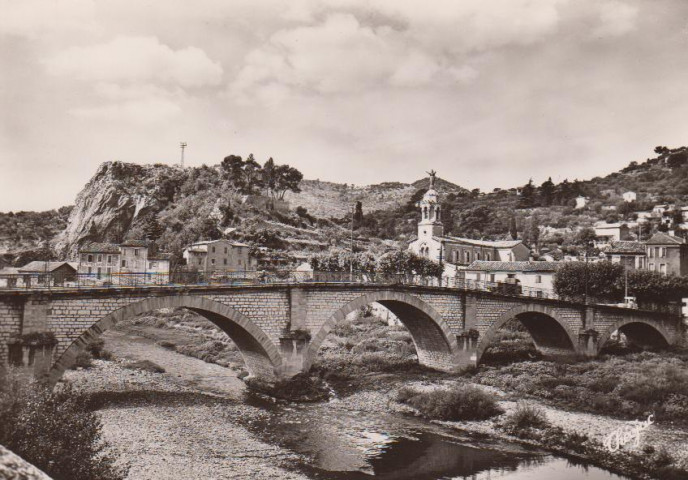 Pont et église de Rochebelle