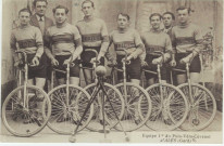 Equipe 1ère du Polo Vélo Cévenol d'Alès