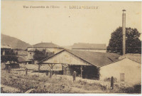 Vue d'ensemble de l'usine de carrelages de Louis Ginoux, 84 route d'Alsace
