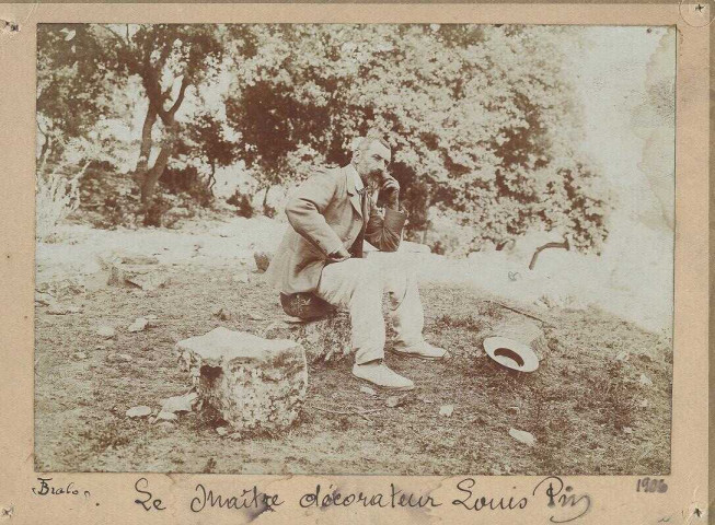 Le maitre décorateur Louis Pin