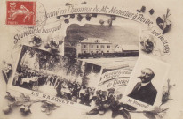 Souvenir du banquet donné en l'honneur de M. Monestier à Florac le 8 Août 1909