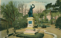 Monument Pasteur. Entrée du Bosquet