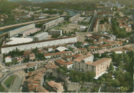 Vue aérienne : Fort Vauban et Prés Saint-Jean